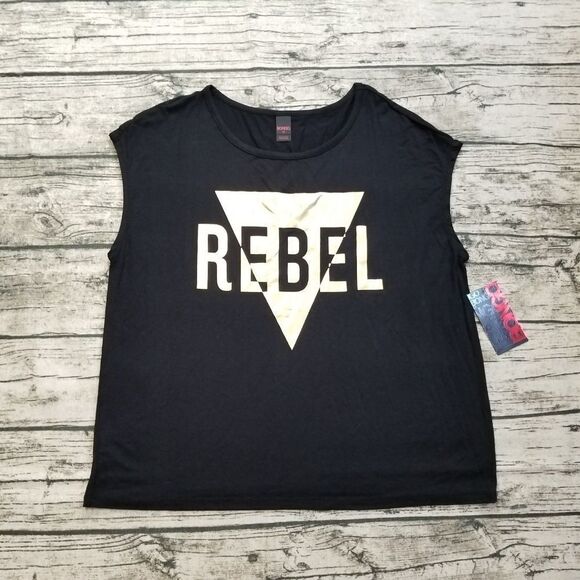 NWT Bongo Junior's Rebel Graphic Muscle Shirt - Picture 5 of 5